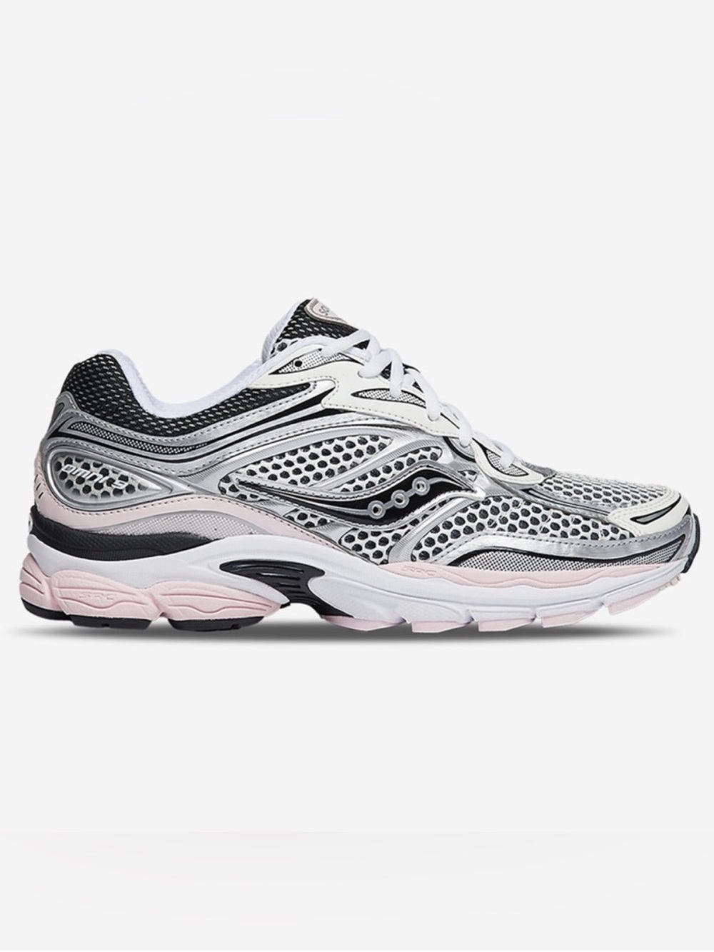 Saucony Men's Silver/Pink Retro
ProGrid Omni 9 Lifestyle Sneaker—11 - Picture 8 of 15